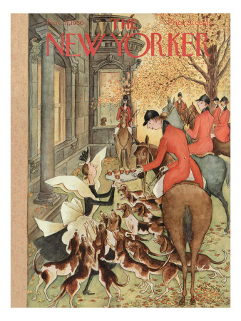 The New Yorker Cover - November 11, 1950 by Mary Petty Pricing Limited Edition Print image