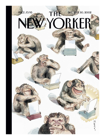 The New Yorker Cover - December 23, 2002 by Barry Blitt Pricing Limited Edition Print image
