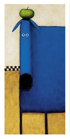 Blue Dog Ii by Daniel Patrick Kessler Pricing Limited Edition Print image