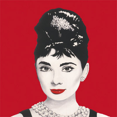Audrey Hepburn by Santiago Poveda Pricing Limited Edition Print image