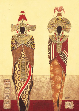 Royal Maya Beauties by Ewald Kuch Pricing Limited Edition Print image