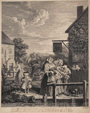 Evening by William Hogarth Pricing Limited Edition Print image