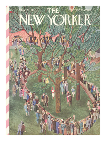 The New Yorker Cover - May 23, 1942 by Ilonka Karasz Pricing Limited Edition Print image