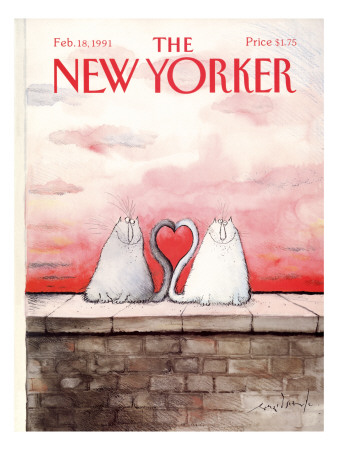 The New Yorker Cover - February 18, 1991 by Ronald Searle Pricing Limited Edition Print image
