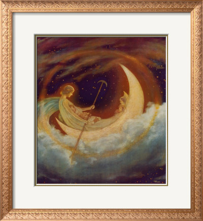 Moon Boat To Dreamland by Hugh Williams Pricing Limited Edition Print image