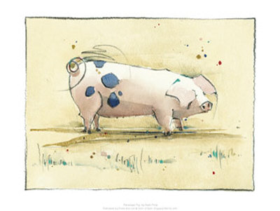 Penelope Pig by Kate Philp Pricing Limited Edition Print image