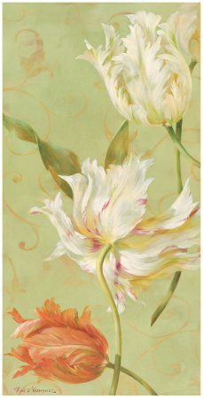 Tulip Symphony by Fabrice De Villeneuve Pricing Limited Edition Print image