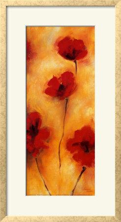 Divine Poppies Ii by S. Ward Pricing Limited Edition Print image