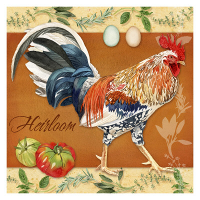 Heirloom Rooster by Lynnea Washburn Pricing Limited Edition Print image