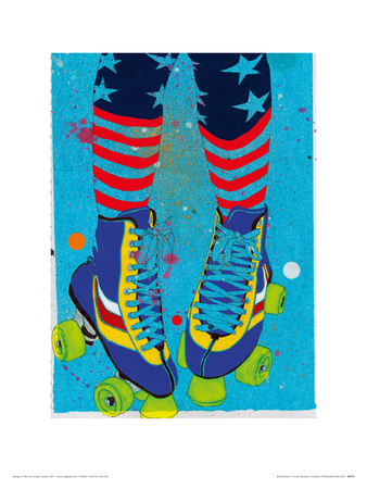 Rollerskates by Sarah Beetson Pricing Limited Edition Print image