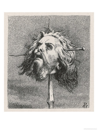 The Head Of Montrose Is Publicly Exposed by Noel Paton Pricing Limited Edition Print image