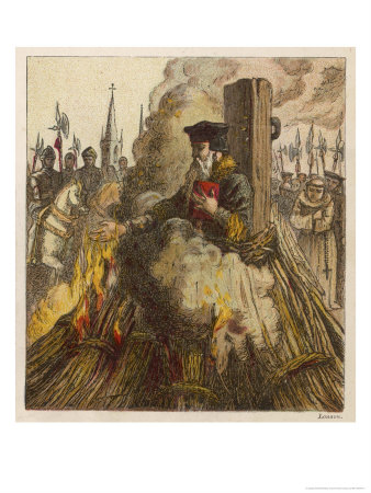 Thomas Cranmer Burnt by Joseph Kronheim Pricing Limited Edition Print image
