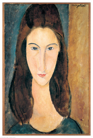 Portrait Of Jeanne Hebuterne by Amedeo Modigliani Pricing Limited Edition Print image