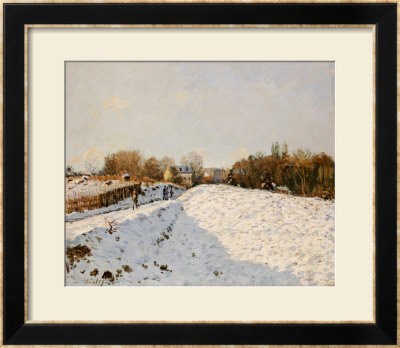 Snow At Argenteuil, 1874 by Alfred Sisley Pricing Limited Edition Print image