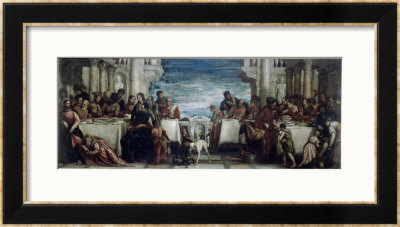 Dinner In The House Of The Pharisee by Paolo Veronese Pricing Limited Edition Print image