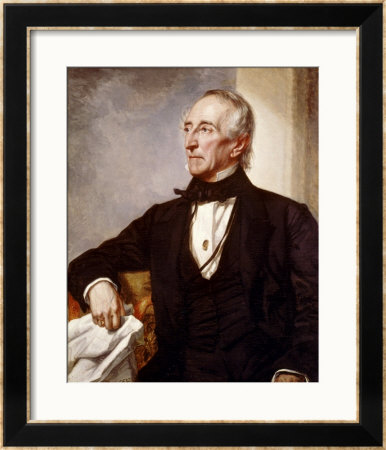 John Tyler, (10Th Pres) by George Peter Alexander Healy Pricing Limited Edition Print image
