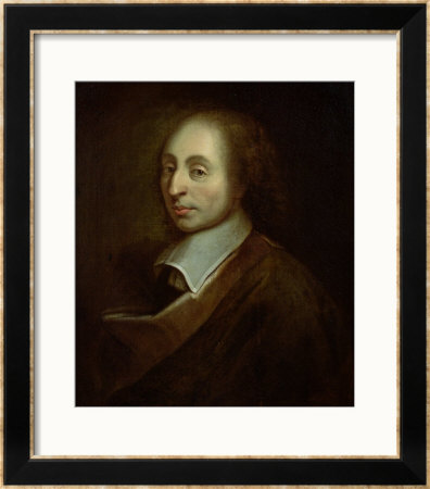 Blaise Pascal (1623-62) Circa 1691 by Francois Quesnel Pricing Limited Edition Print image
