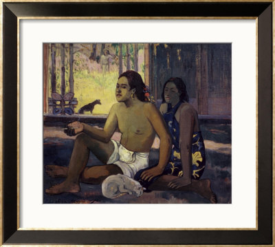 Eiaha Ohipa (Not Working) by Paul Gauguin Pricing Limited Edition Print image