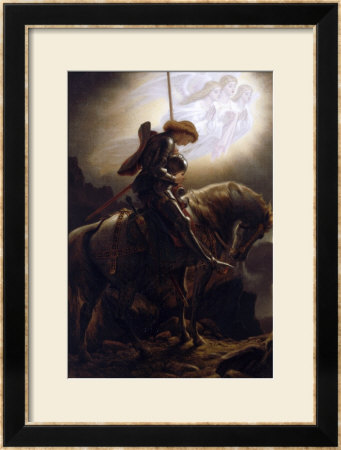Sir Galahad's Vision Of The Holy Grail by Joseph Noel Paton Pricing Limited Edition Print image
