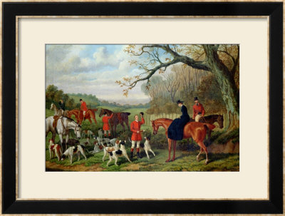 The Meet, 1881 by Edward Benjamin Herberte Pricing Limited Edition Print image