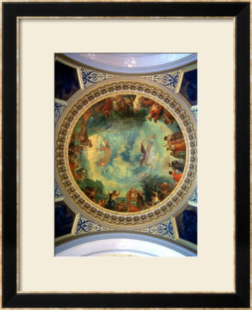 Aurora, Ceiling Painting Possibly From The Library, Circa 1845-47 by Eugene Delacroix Pricing Limited Edition Print image