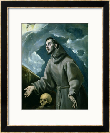 St. Francis Receiving The Stigmata by El Greco Pricing Limited Edition Print image