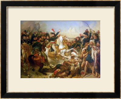 The Battle Of The Pyramids, 21St July 1798 by Antoine-Jean Gros Pricing Limited Edition Print image