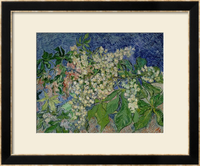 Blossoming Chestnut Branches, 1890 by Vincent Van Gogh Pricing Limited Edition Print image