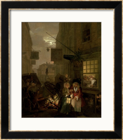 Night by William Hogarth Pricing Limited Edition Print image