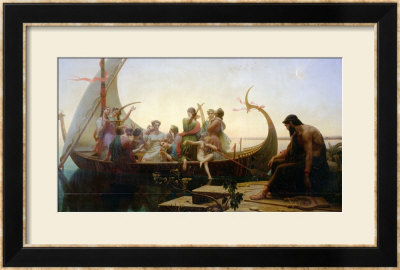 Lost Illusions, Or Evening, Before 1843 by Charles Gleyre Pricing Limited Edition Print image