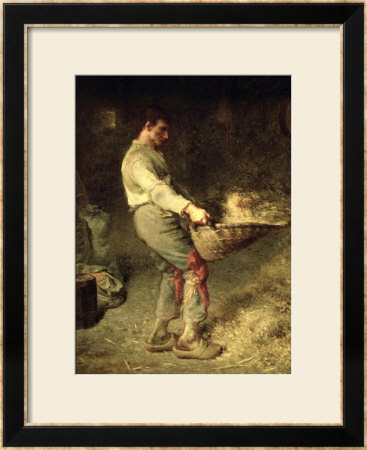 A Winnower, 1866-68 by Jean-François Millet Pricing Limited Edition Print image