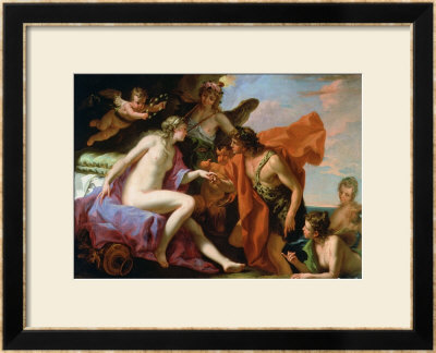 Bacchus And Ariadne by Sebastiano Ricci Pricing Limited Edition Print image