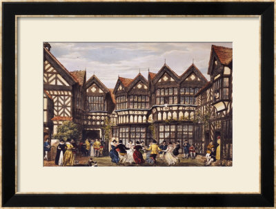 Little Moreton Hall, Cheshire by Joseph Nash Pricing Limited Edition Print image