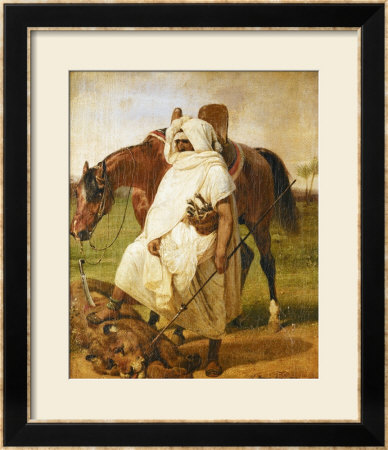 The Lion Hunter, 1833 by Horace Vernet Pricing Limited Edition Print image