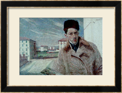 Self Portrait, 1908 by Umberto Boccioni Pricing Limited Edition Print image