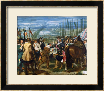 The Surrender Of Breda, 1625, Circa 1635 by Diego Velázquez Pricing Limited Edition Print image