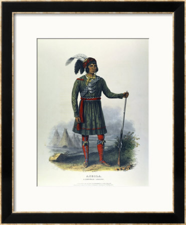 Osceola (Seminole) by Charles Bird King Pricing Limited Edition Print image