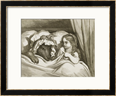 Little Red Riding Hood by Gustave Doré Pricing Limited Edition Print image