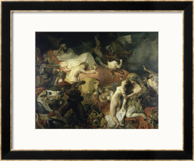 La Mort De Sardanapale by Eugene Delacroix Pricing Limited Edition Print image