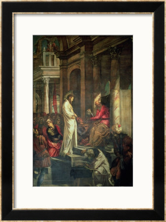 Christ Before Pilate by Jacopo Robusti Tintoretto Pricing Limited Edition Print image
