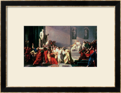 Death Of Julius Caesar by Vincenzo Camuccini Pricing Limited Edition Print image