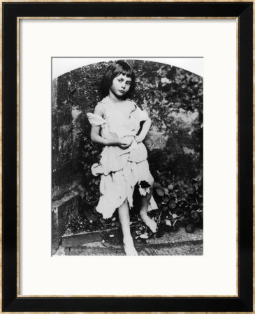 Alice Pleasance Liddell As The Beggar Maid by Lewis Carroll Pricing Limited Edition Print image