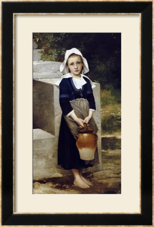 La Fille D'eau by William Adolphe Bouguereau Pricing Limited Edition Print image