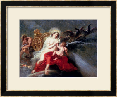 The Birth Of The Milky Way, 1668 by Peter Paul Rubens Pricing Limited Edition Print image
