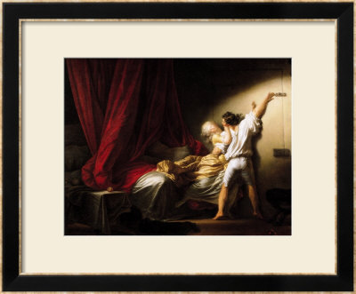 The Bolt, Circa 1778 by Jean-Honoré Fragonard Pricing Limited Edition Print image