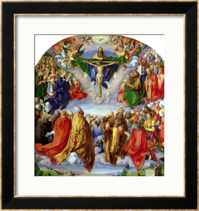 The Landauer Altarpiece, All Saints Day, 1511 by Albrecht Dürer Pricing Limited Edition Print image