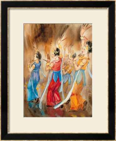 Zhuang Dancers by Jenchieh Lin Pricing Limited Edition Print image