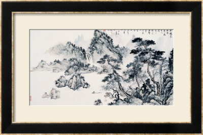 Prosperous Pine Woods by Yongsun Huang Pricing Limited Edition Print image