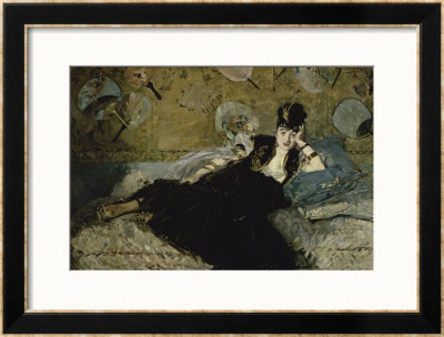 La Dame Aux Eventails by Edouard Manet Pricing Limited Edition Print image