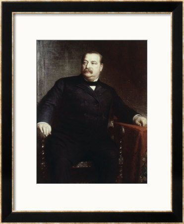 Grover Cleveland, (President 1885-1889) by Eastman Johnson Pricing Limited Edition Print image
